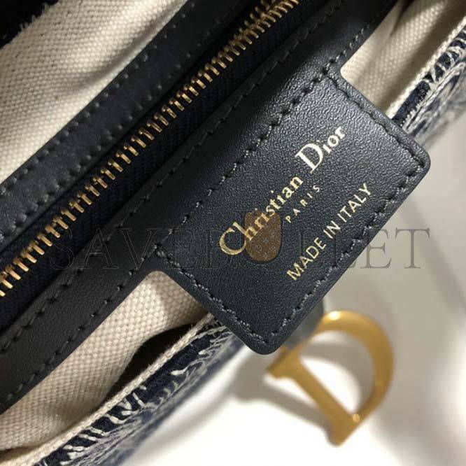 DIOR SADDLE BAG M0446CTFO_M928 (25.5cm*20cm*6.5cm)